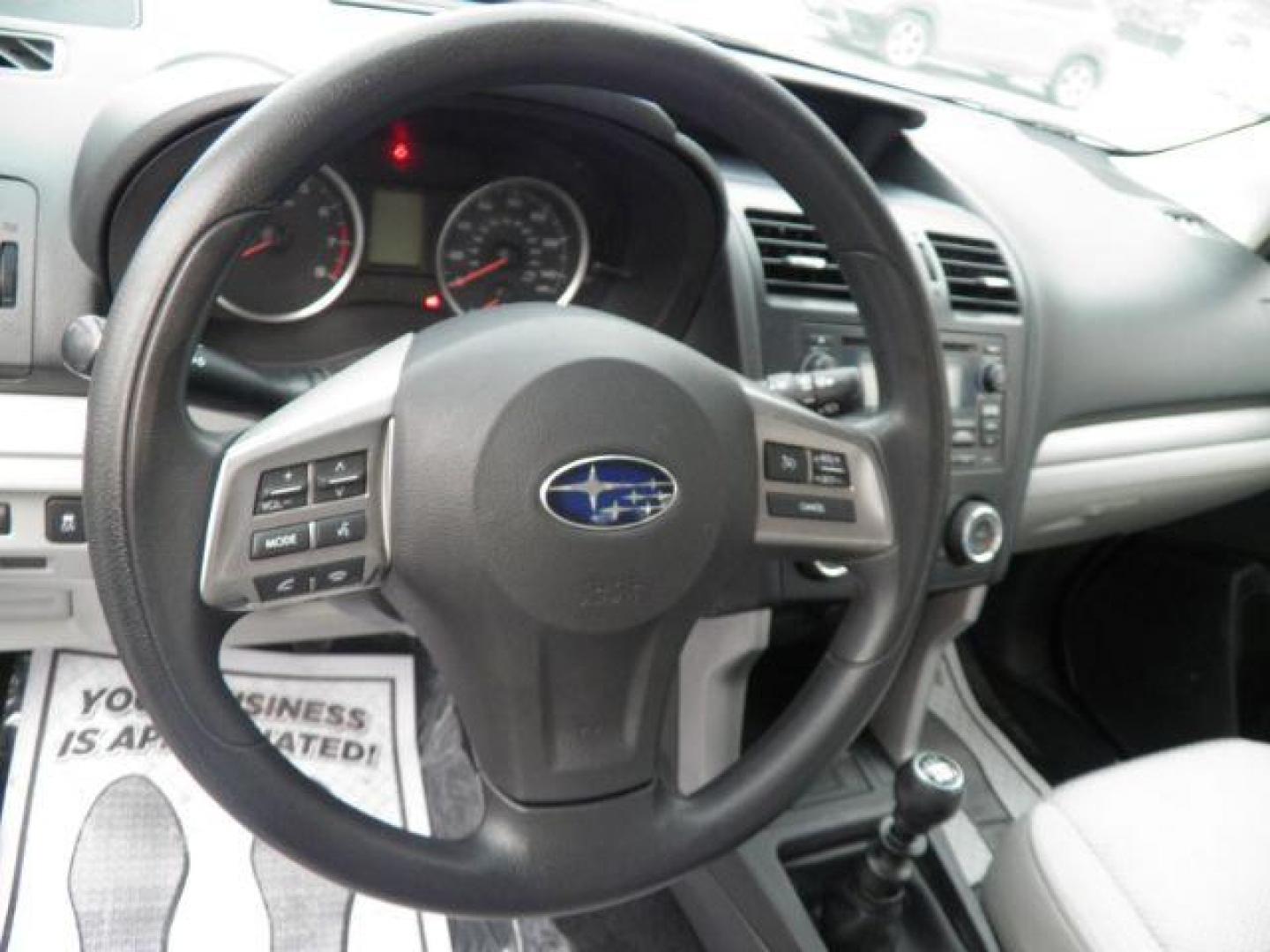 2014 Silver Subaru Forester 2.5i (JF2SJAAC4EG) with an 2.5L H4 engine, MAN transmission, located at 15520 McMullen Hwy SW, Belair, MD, 21502, (301) 729-3700, 39.581375, -78.846451 - Photo#2