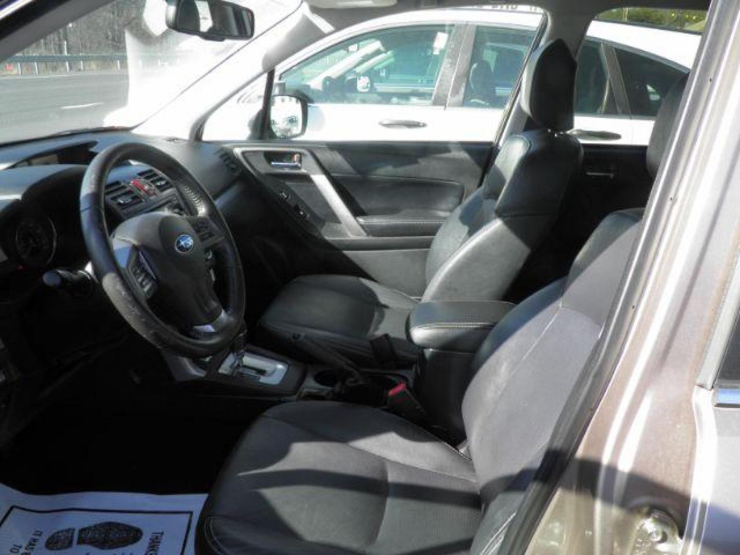 2014 GOLD Subaru Forester 2.5i Limited (JF2SJAHC7EH) with an 2.5 L4 engine, CVT transmission, located at 15520 McMullen Hwy SW, Belair, MD, 21502, (301) 729-3700, 39.581375, -78.846451 - Photo#1