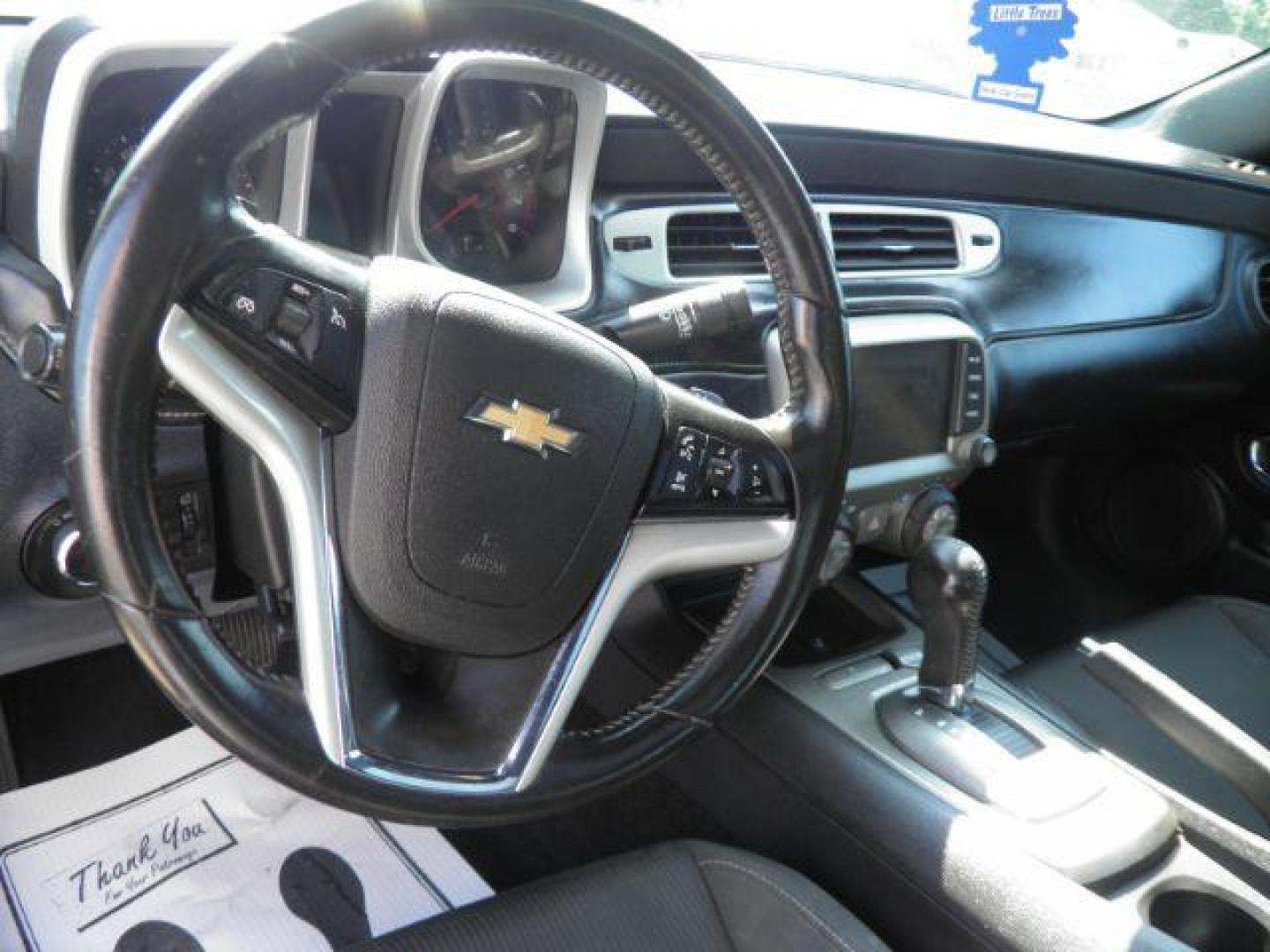 2015 Black Chevrolet Camaro 1LT Coupe (2G1FD1E3XF9) with an 3.6L V6 engine, AT transmission, located at 15520 McMullen Hwy SW, Belair, MD, 21502, (301) 729-3700, 39.581375, -78.846451 - Photo#3