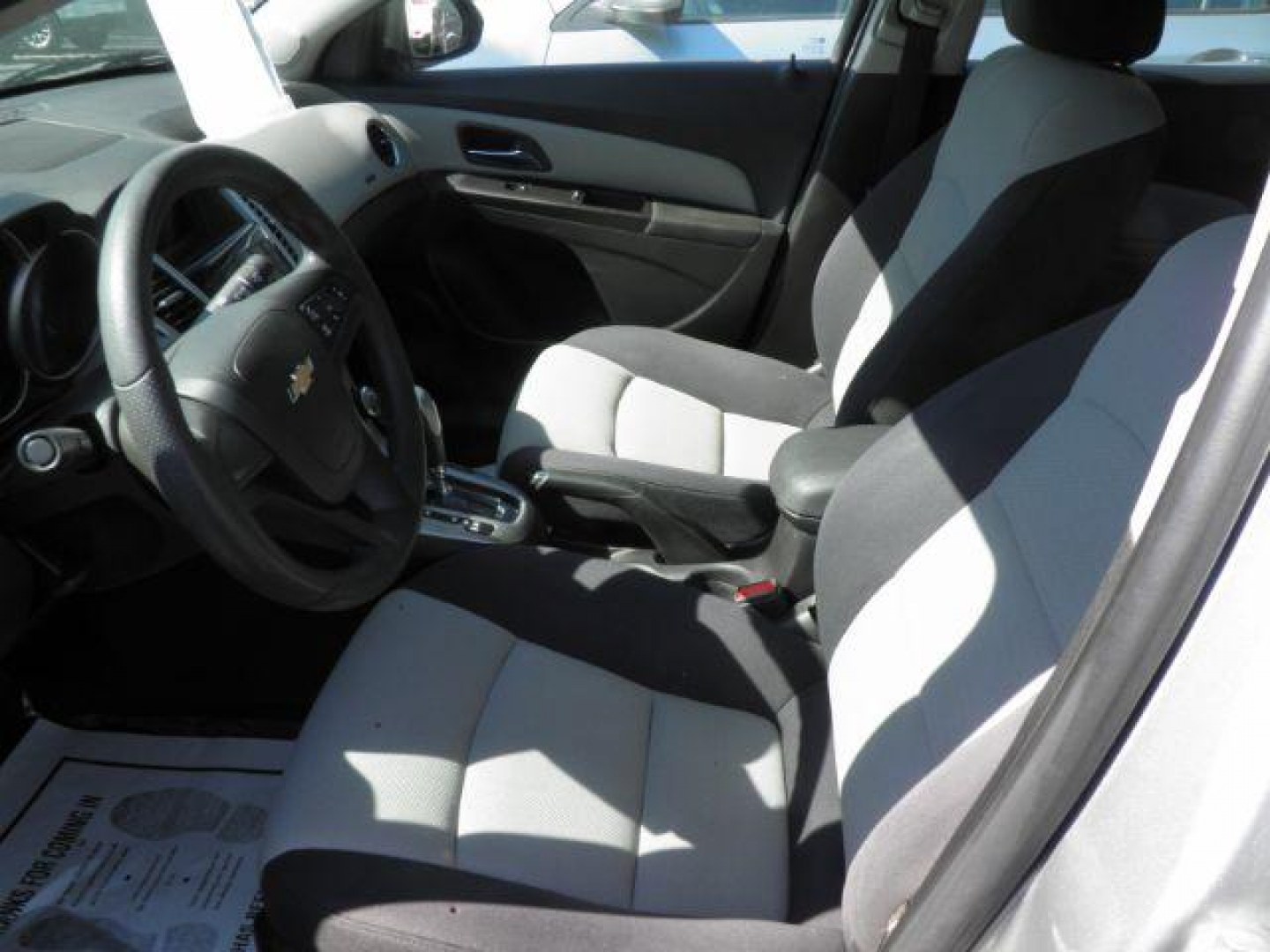 2015 SILVER Chevrolet Cruze LS Auto (1G1PA5SG6F7) with an 1.8L L4 engine, AT transmission, located at 15520 McMullen Hwy SW, Belair, MD, 21502, (301) 729-3700, 39.581375, -78.846451- Photo#1