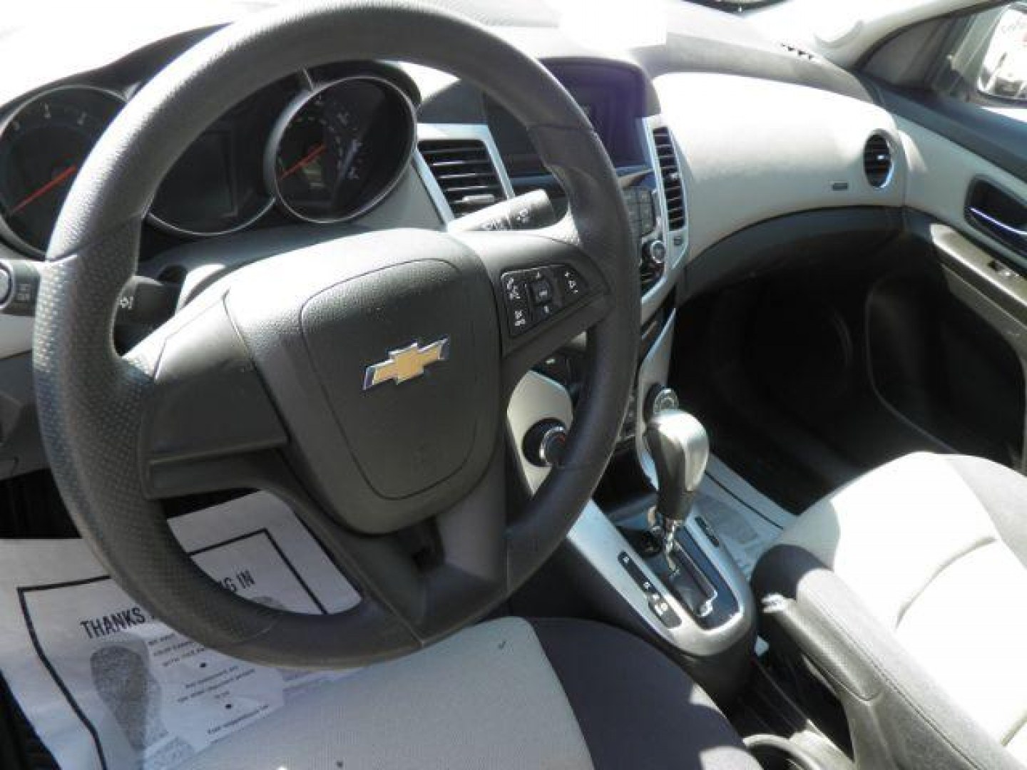 2015 SILVER Chevrolet Cruze LS Auto (1G1PA5SG6F7) with an 1.8L L4 engine, AT transmission, located at 15520 McMullen Hwy SW, Belair, MD, 21502, (301) 729-3700, 39.581375, -78.846451- Photo#2