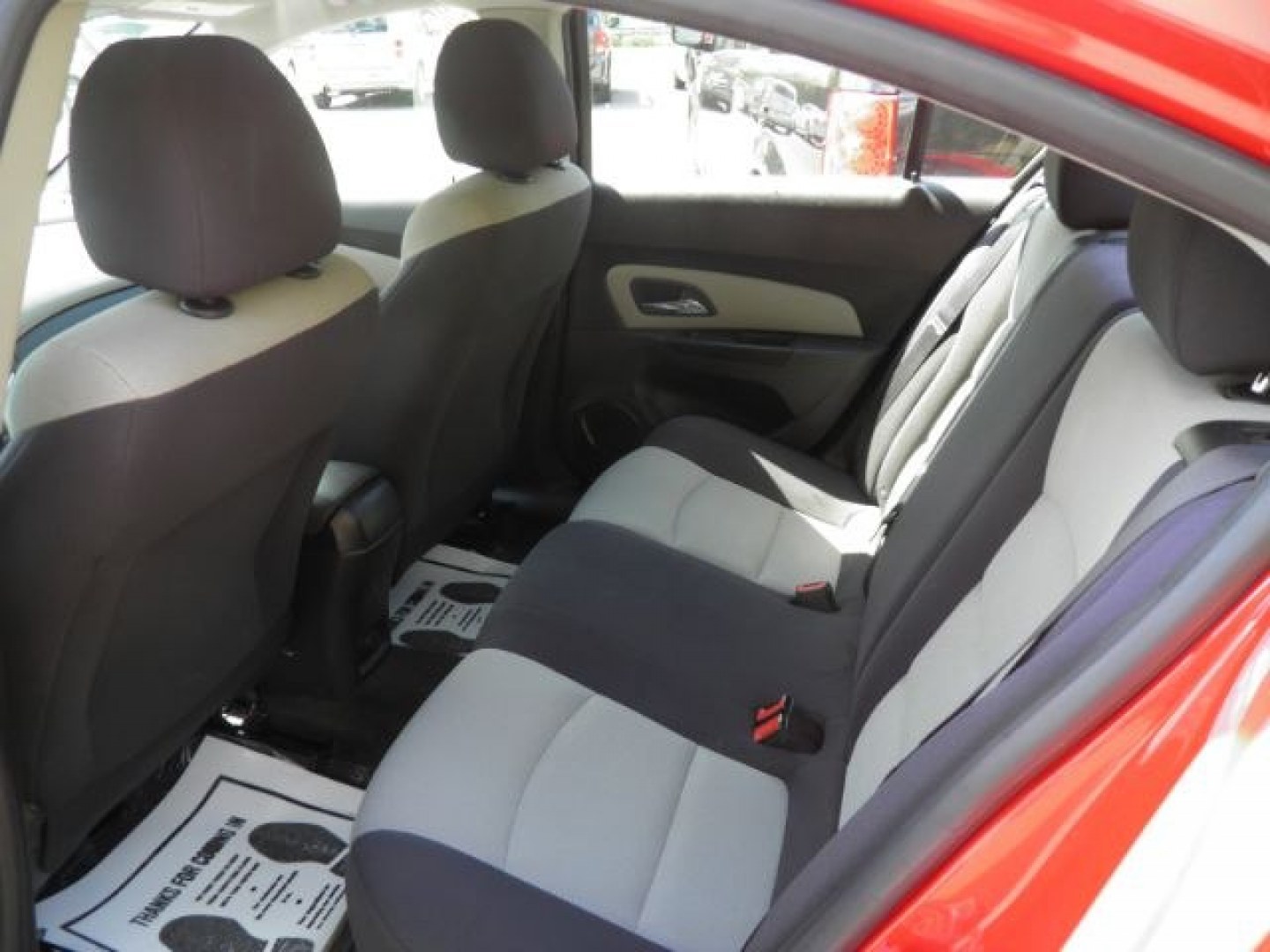 2015 Red Chevrolet Cruze LS Manual (1G1PB5SG9F7) with an 1.8L I4 engine, 6SP transmission, located at 15520 McMullen Hwy SW, Belair, MD, 21502, (301) 729-3700, 39.581375, -78.846451- Photo#3