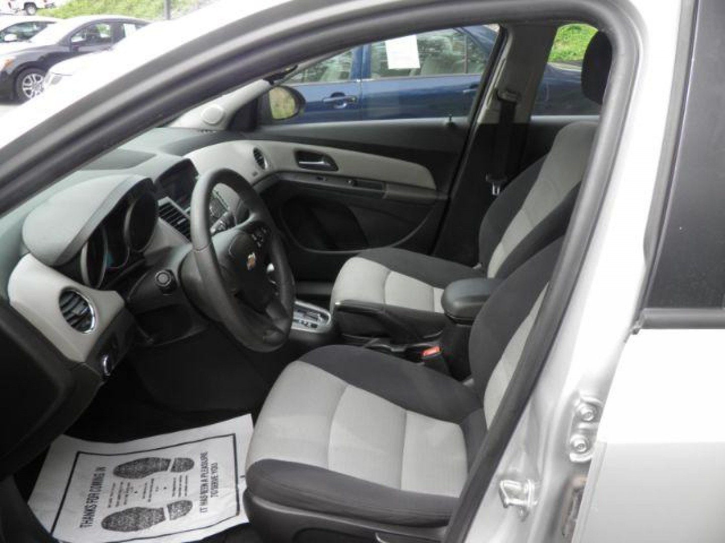 2015 Silver Chevrolet Cruze LS Auto (1G1PA5SG7F7) with an 1.8L I4 engine, AT transmission, located at 15520 McMullen Hwy SW, Belair, MD, 21502, (301) 729-3700, 39.581375, -78.846451 - Photo#1