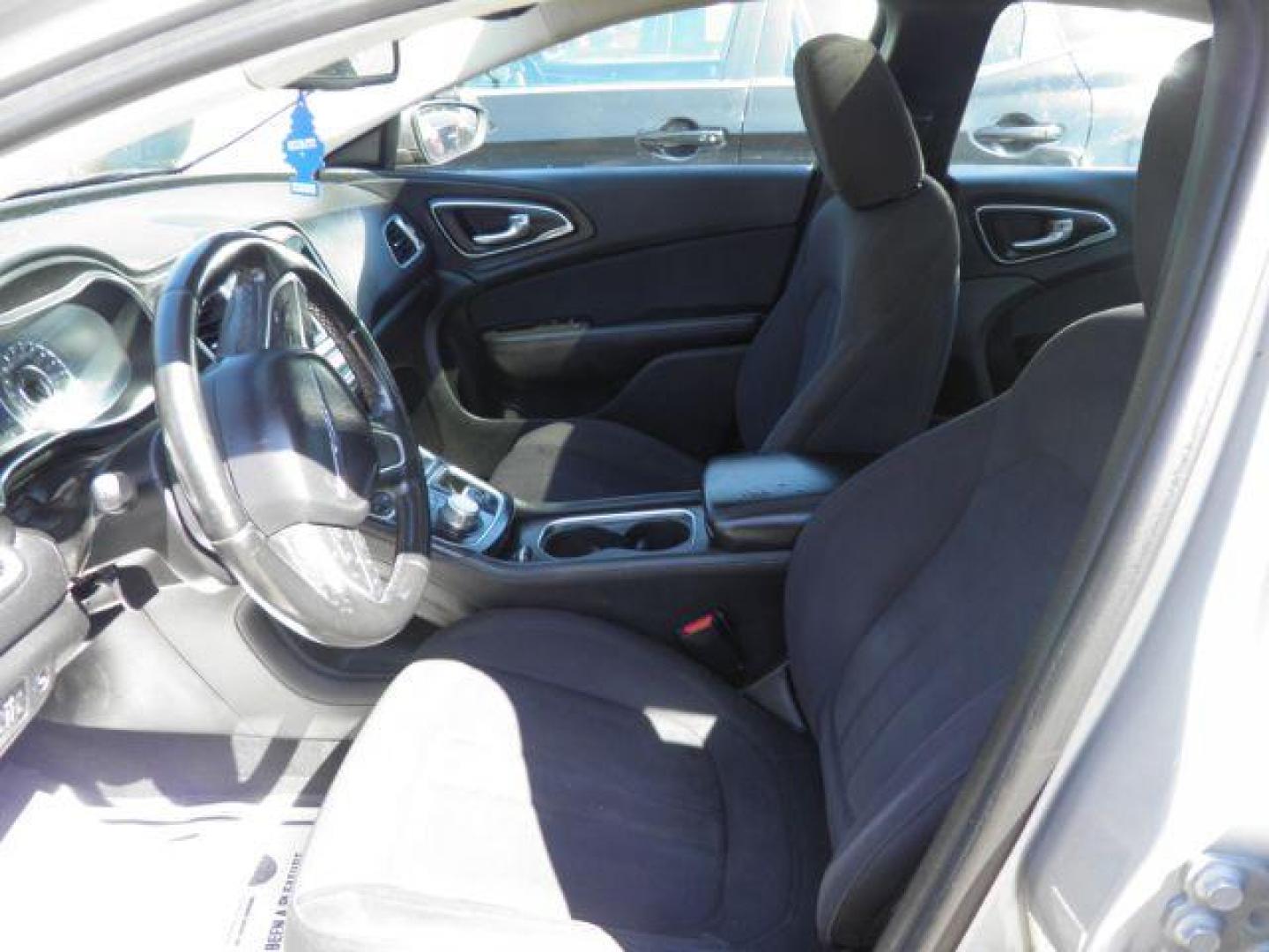 2015 GRAY Chrysler 200 Limited (1C3CCCAB0FN) with an 2.4L L4 engine, AT transmission, located at 19521 New George's Creek Rd SW, Barton, MD, 21521, (301) 463-2404, 39.524323, -79.017906- Photo#1