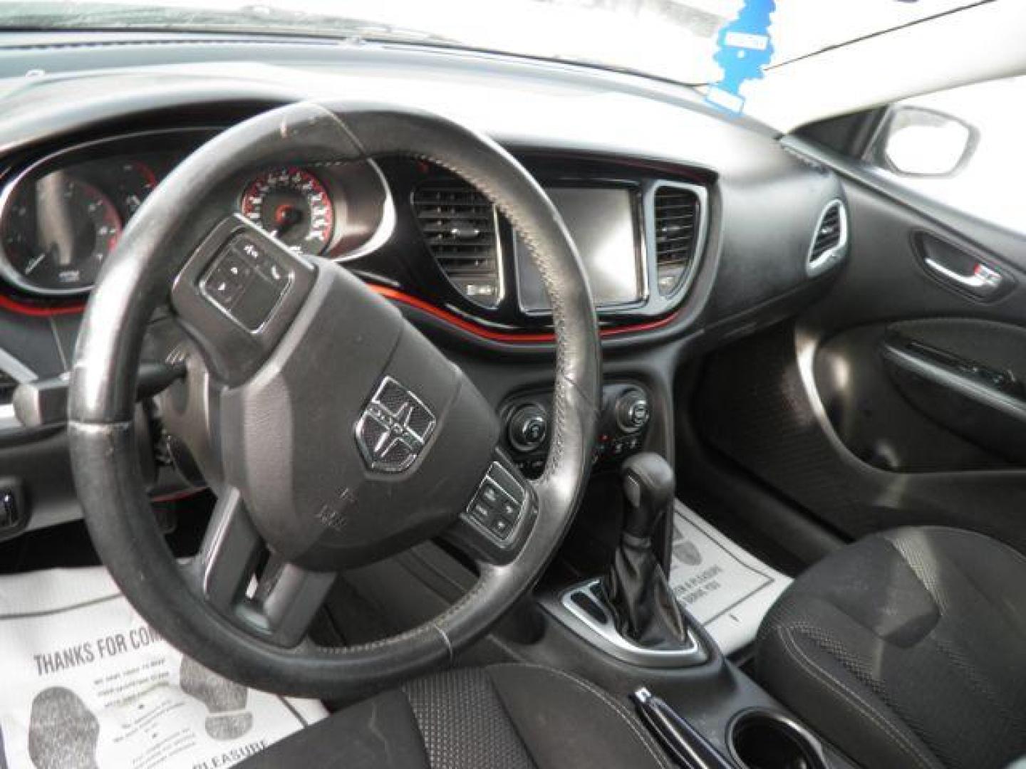 2015 BLACK Dodge Dart SXT (1C3CDFBBXFD) with an 2.4L L4 engine, located at 19521 New George's Creek Rd SW, Barton, MD, 21521, (301) 463-2404, 39.524323, -79.017906 - Photo#2