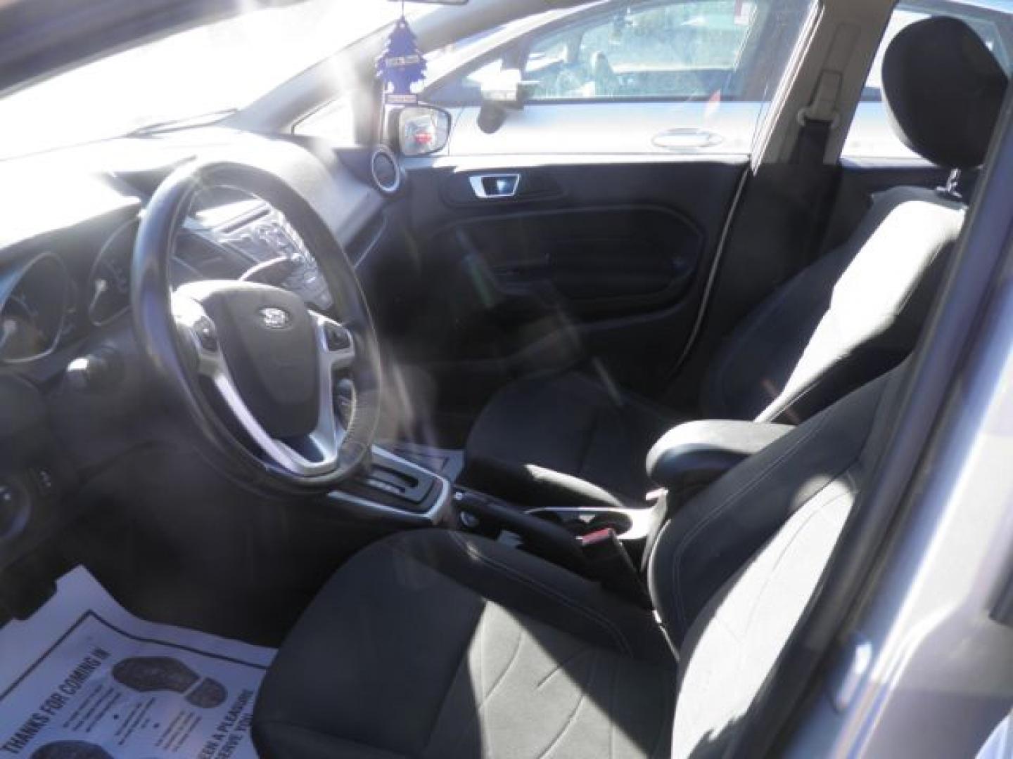 2015 Silver Ford Fiesta SE Sedan (3FADP4BJ6FM) with an 1.6L I4 engine, AT transmission, located at 19521 New George's Creek Rd SW, Barton, MD, 21521, (301) 463-2404, 39.524323, -79.017906- Photo#1