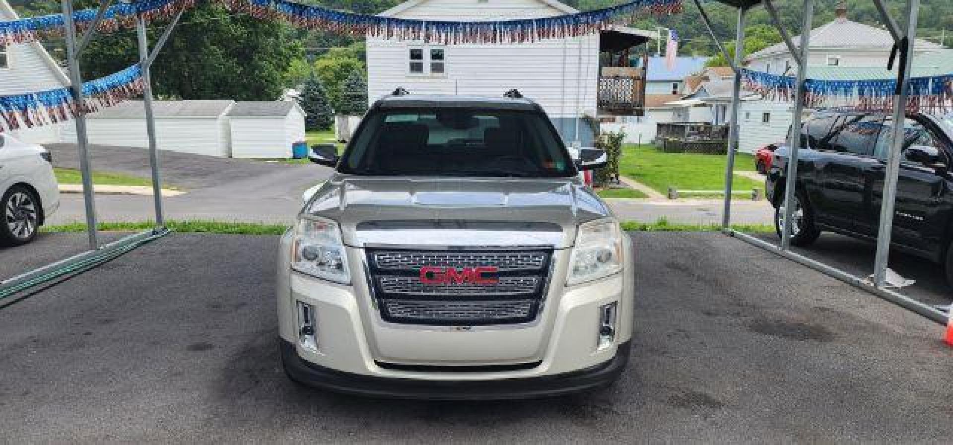 2015 Tan /Jet Black GMC Terrain SLT-2 (2GKFLYE35F6) with an 3.6L V6 engine, AT transmission, located at 19521 New George's Creek Rd SW, Barton, MD, 21521, (301) 463-2404, 39.524323, -79.017906 - Photo#1