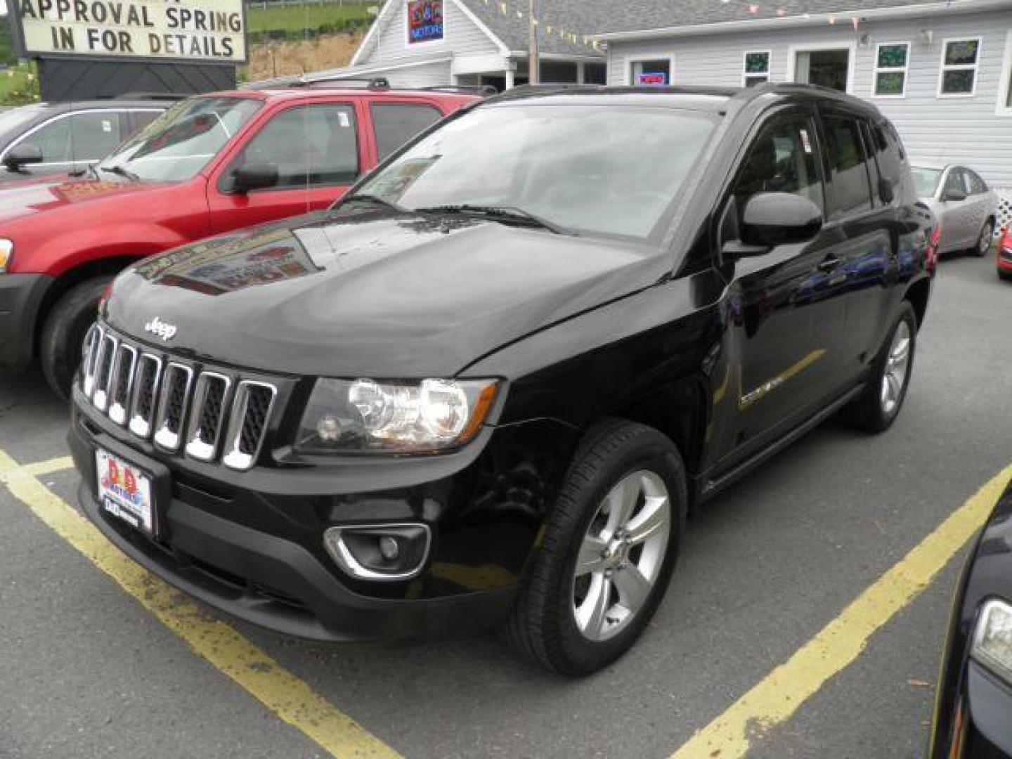 2015 Black Jeep Compass High Altitude Edition (1C4NJDEB1FD) with an 2.4L I4 engine, AT transmission, located at 15520 McMullen Hwy SW, Belair, MD, 21502, (301) 729-3700, 39.581375, -78.846451 - Photo#0