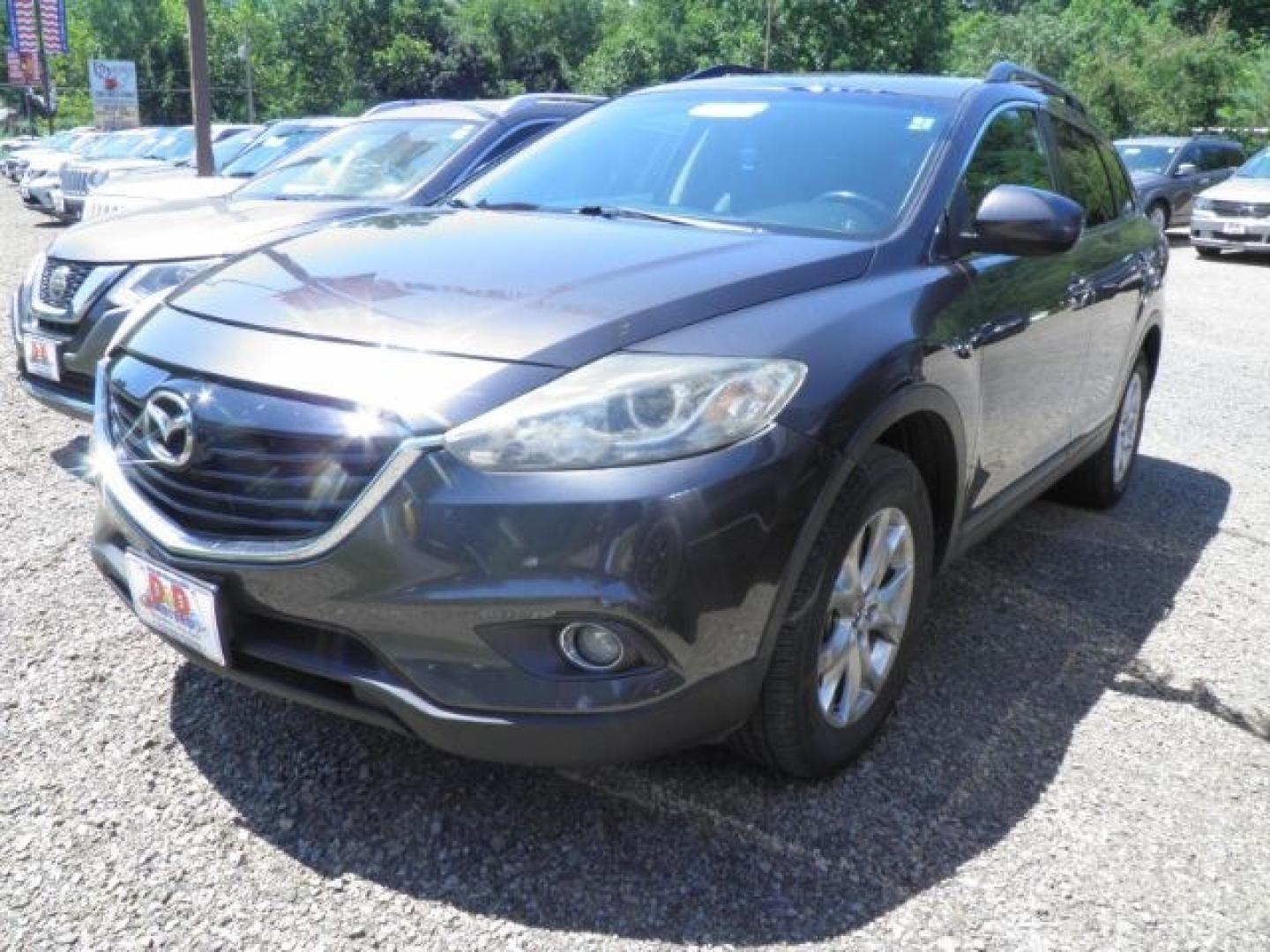 2015 GRAY MAZDA CX-9 GS (JM3TB3CV1F0) with an 3.7L V6 engine, AT transmission, located at 19521 New George's Creek Rd SW, Barton, MD, 21521, (301) 463-2404, 39.524323, -79.017906- Photo#0