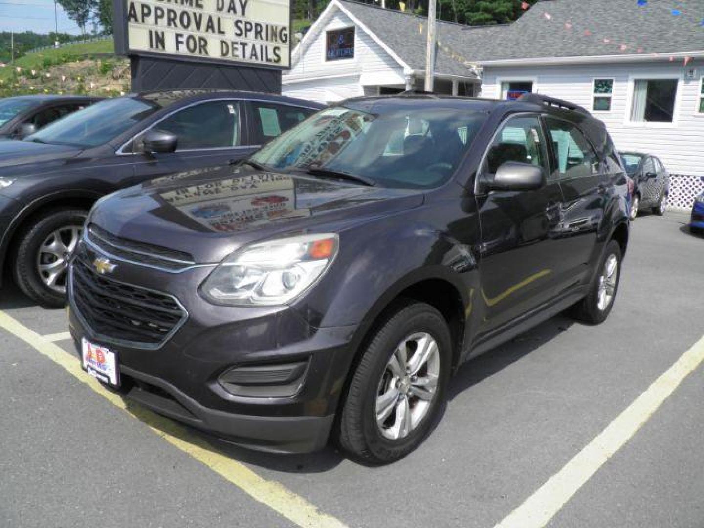 2016 Gray Chevrolet Equinox LS (2GNFLEEK1G6) with an 2.4L I4 engine, AT transmission, located at 15520 McMullen Hwy SW, Belair, MD, 21502, (301) 729-3700, 39.581375, -78.846451 - Photo#0
