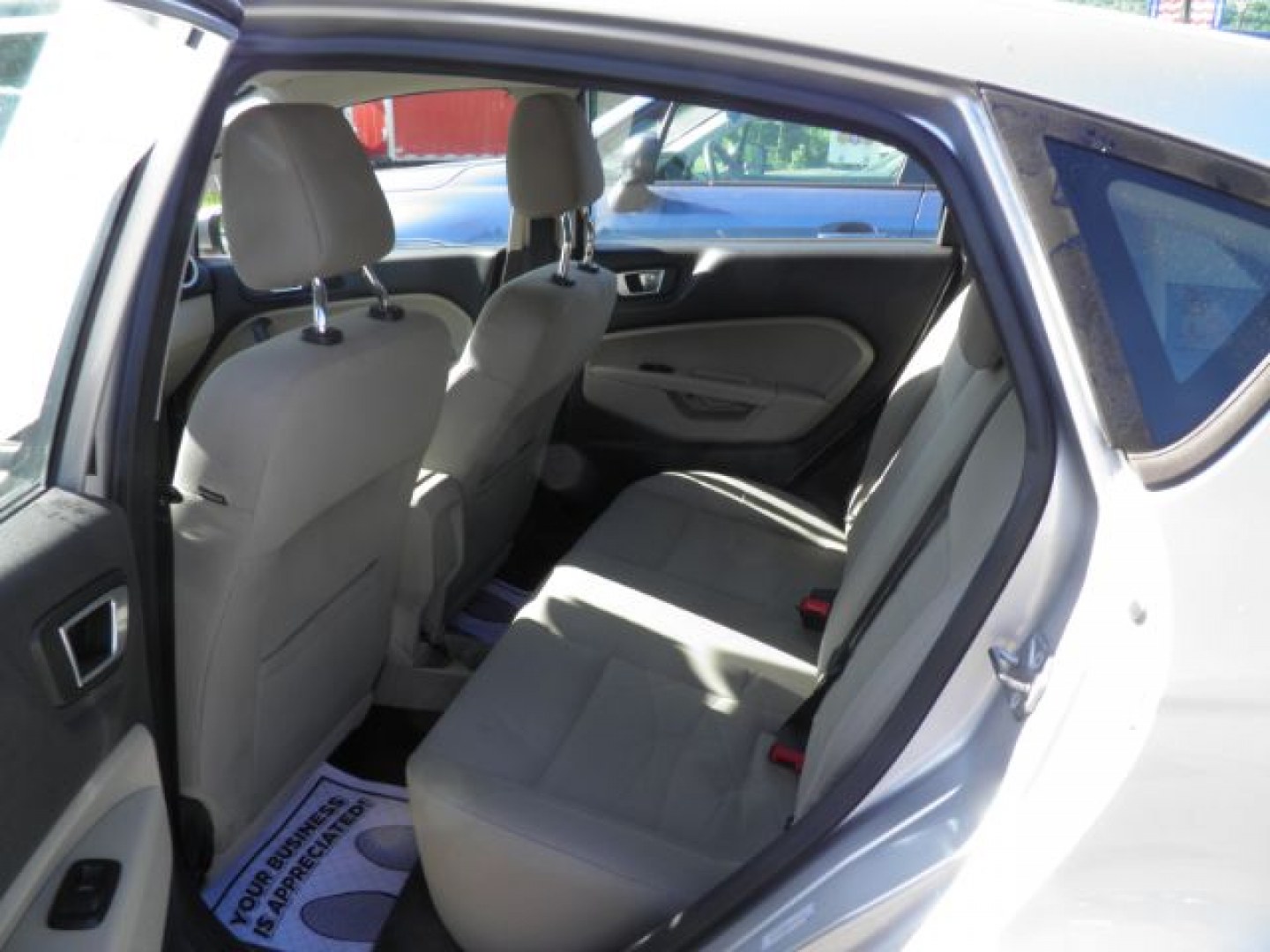 2016 Gray Ford Fiesta SE Hatchback (3FADP4EJXGM) with an 1.6L I4 engine, AT transmission, located at 15520 McMullen Hwy SW, Belair, MD, 21502, (301) 729-3700, 39.581375, -78.846451- Photo#3