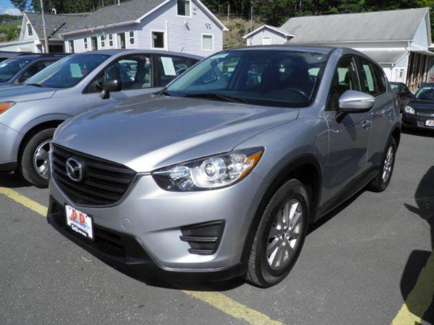 2016 Silver Mazda CX-5 Sport (JM3KE4BY1G0) with an 2.5L I4 engine, AT transmission, located at 15520 McMullen Hwy SW, Belair, MD, 21502, (301) 729-3700, 39.581375, -78.846451 - Photo#0