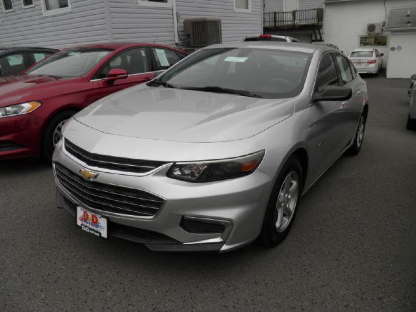2017 Gray Chevrolet Malibu LS (1G1ZB5ST5HF) with an 1.5L I4 engine, AT transmission, located at 15520 McMullen Hwy SW, Belair, MD, 21502, (301) 729-3700, 39.581375, -78.846451 - Photo#0