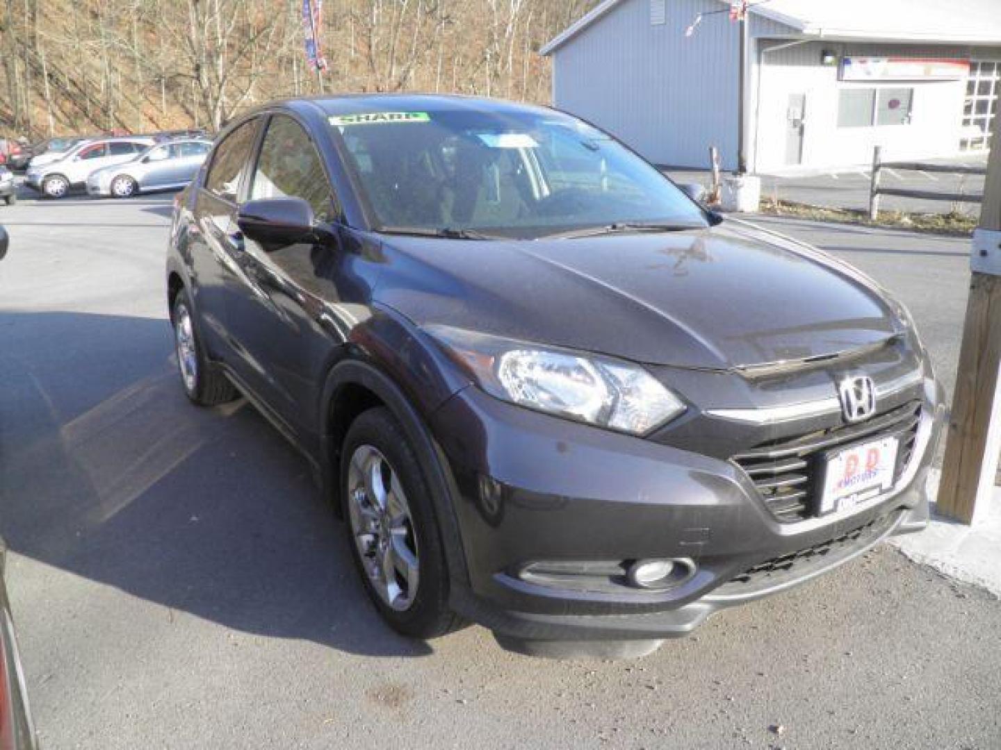 2017 BLACK Honda HR-V EX 4WD CVT (3CZRU6H55HM) with an 1.8L L4 engine, AT transmission, located at 19521 New George's Creek Rd SW, Barton, MD, 21521, (301) 463-2404, 39.524323, -79.017906 - Photo#0