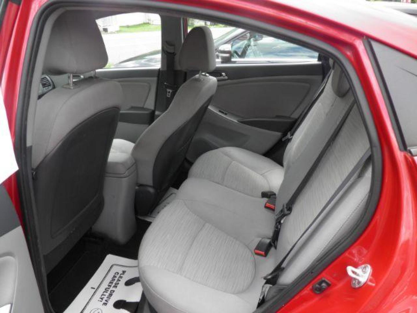 2017 Red Hyundai Accent Value Edition (KMHCT4AEXHU) with an 1.6L I4 engine, AT transmission, located at 19521 New George's Creek Rd SW, Barton, MD, 21521, (301) 463-2404, 39.524323, -79.017906 - Photo#3