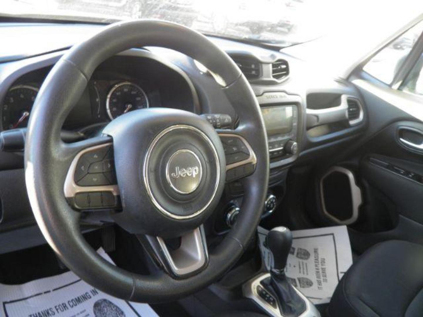 2017 Black Jeep Renegade Sport 4x4 (ZACCJBAB0HP) with an 2.4L I4 engine, AT transmission, located at 15520 McMullen Hwy SW, Belair, MD, 21502, (301) 729-3700, 39.581375, -78.846451 - Photo#2