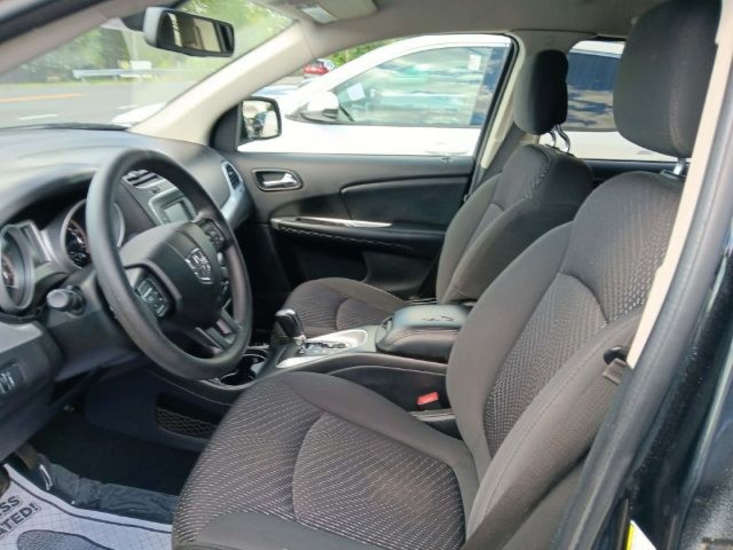 2018 BLACK Dodge Journey SE (3C4PDCAB2JT) with an 2.4L L4 engine, AT transmission, located at 15520 McMullen Hwy SW, Belair, MD, 21502, (301) 729-3700, 39.581375, -78.846451- Photo#1