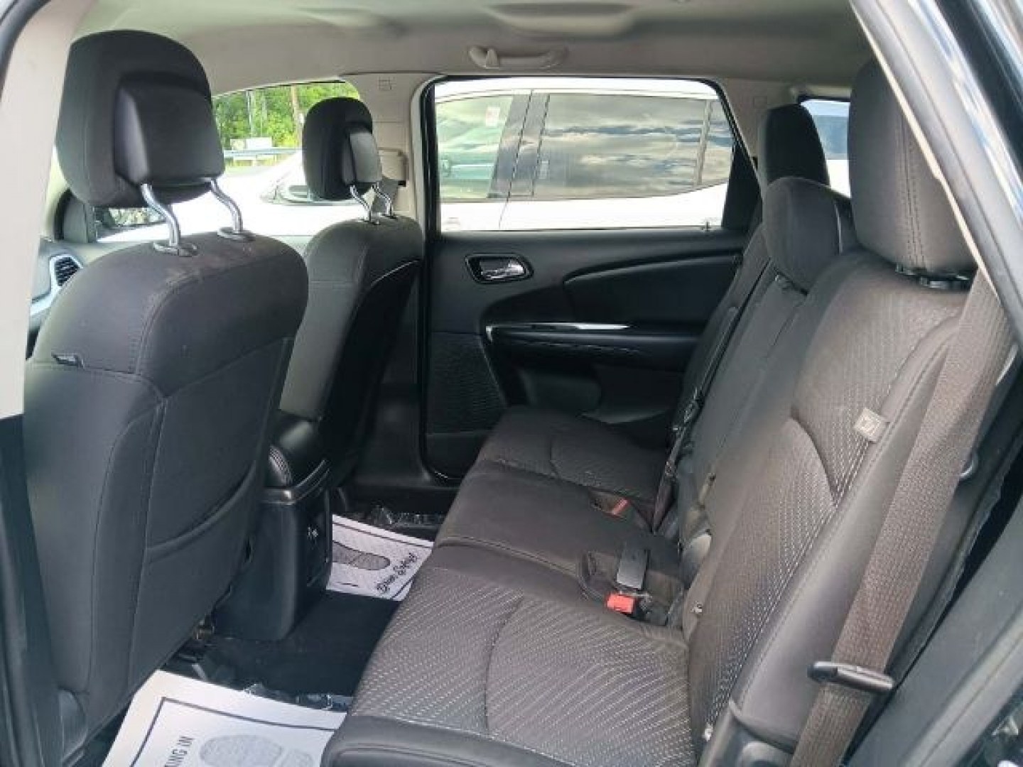 2018 BLACK Dodge Journey SE (3C4PDCAB2JT) with an 2.4L L4 engine, AT transmission, located at 15520 McMullen Hwy SW, Belair, MD, 21502, (301) 729-3700, 39.581375, -78.846451- Photo#2