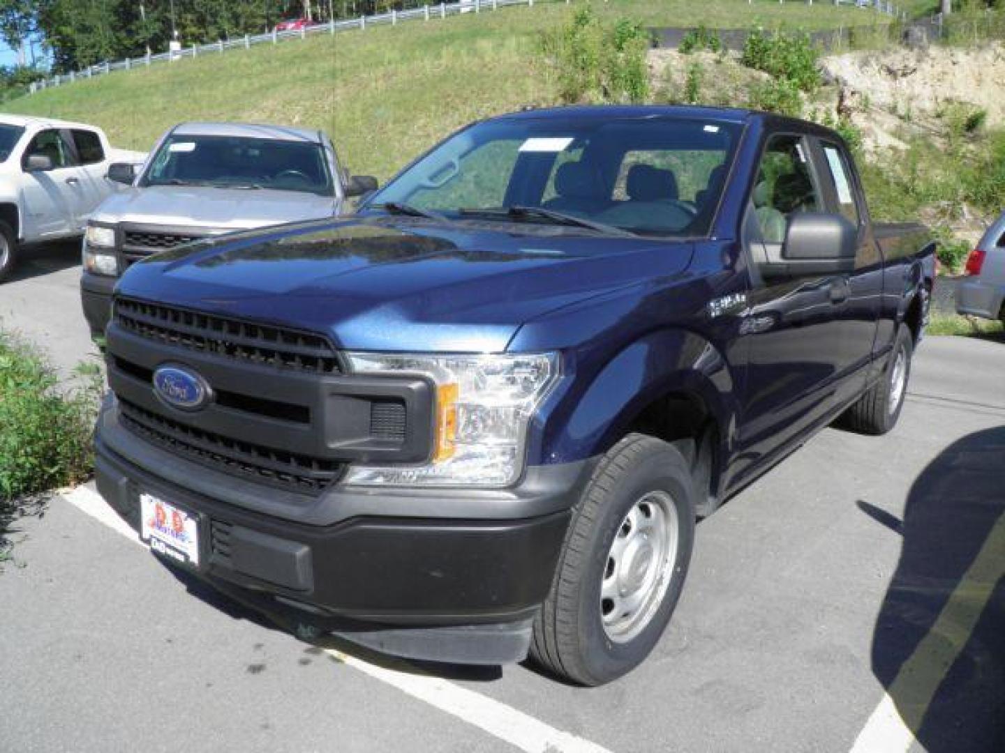 2018 Blue Ford F-150 XL SuperCab 6.5-ft. (1FTEX1CB3JF) with an 3.3L V6 engine, AT transmission, located at 15520 McMullen Hwy SW, Belair, MD, 21502, (301) 729-3700, 39.581375, -78.846451 - Photo#0