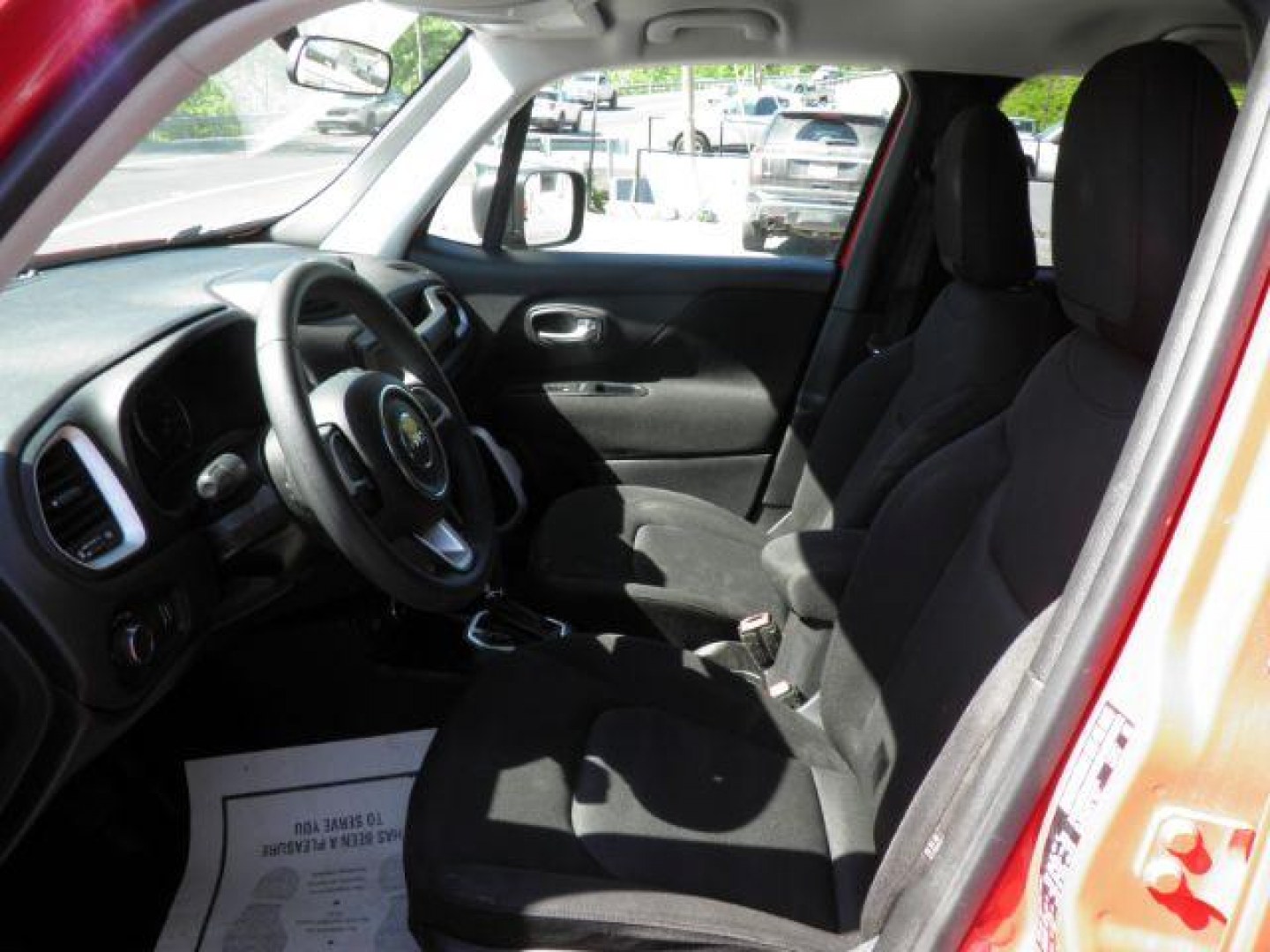 2018 RED Jeep Renegade Sport 4x4 (ZACCJBAB9JP) with an 2.4L L4 engine, AT transmission, located at 15520 McMullen Hwy SW, Belair, MD, 21502, (301) 729-3700, 39.581375, -78.846451- Photo#1