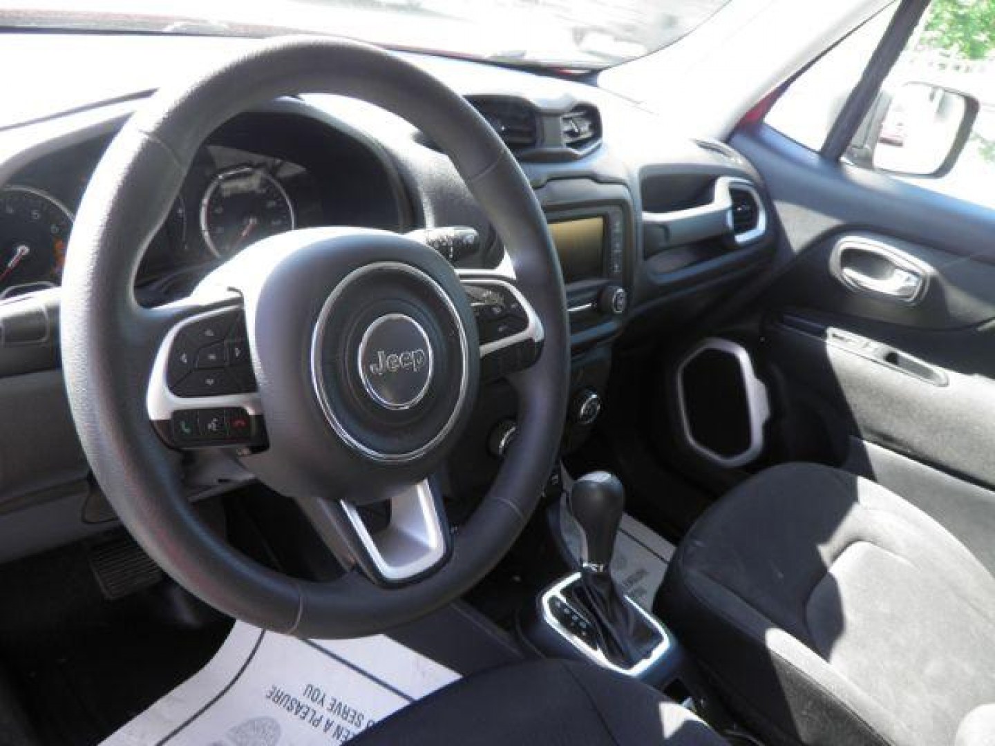 2018 RED Jeep Renegade Sport 4x4 (ZACCJBAB9JP) with an 2.4L L4 engine, AT transmission, located at 15520 McMullen Hwy SW, Belair, MD, 21502, (301) 729-3700, 39.581375, -78.846451- Photo#2