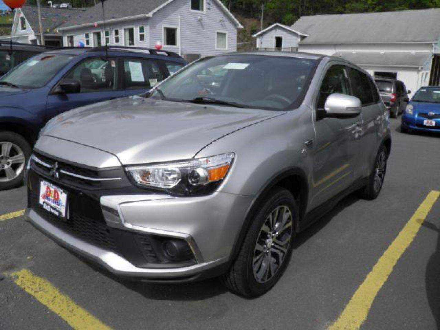 2018 Silver Mitsubishi Outlander Sport 2.0 ES CVT (JA4AP3AU3JU) with an 2.0L I4 engine, AT transmission, located at 15520 McMullen Hwy SW, Belair, MD, 21502, (301) 729-3700, 39.581375, -78.846451 - Photo#0