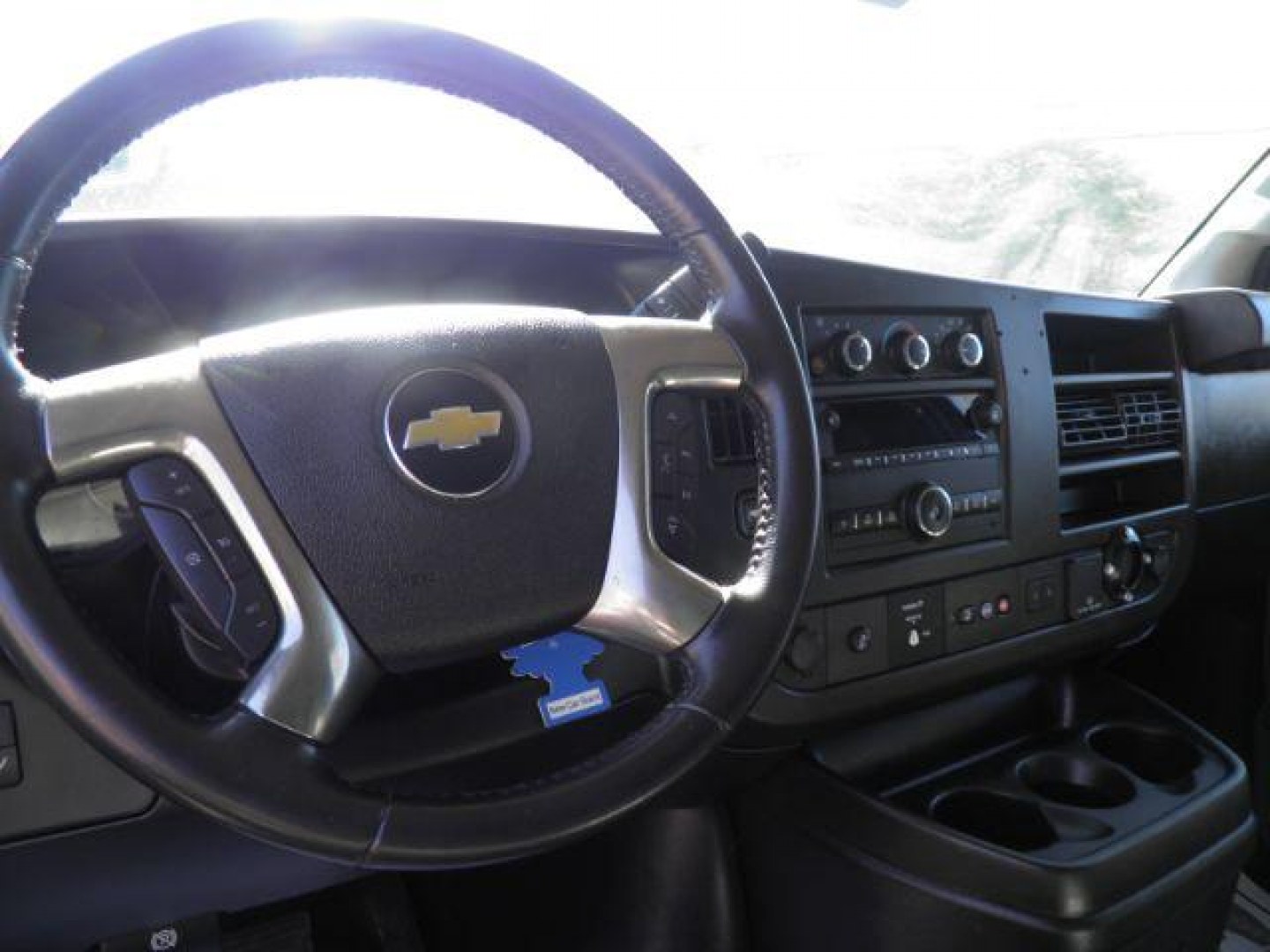 2019 White Chevrolet Express 3500 Work Van (1GCZGGFP2K1) with an 4.3L V6 engine, AT transmission, located at 15520 McMullen Hwy SW, Belair, MD, 21502, (301) 729-3700, 39.581375, -78.846451 - Photo#2