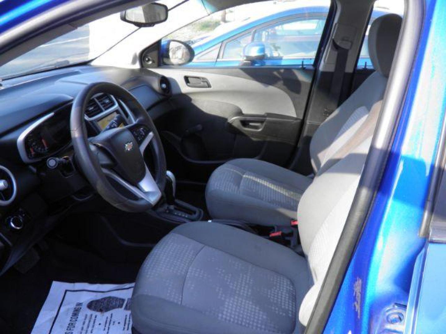 2019 Blue Chevrolet Sonic LS Auto Sedan (1G1JB5SB7K4) with an 1.4L I4 engine, AT transmission, located at 19521 New George's Creek Rd SW, Barton, MD, 21521, (301) 463-2404, 39.524323, -79.017906 - Photo#1