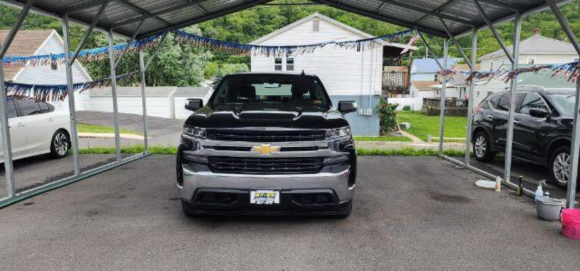2019 BLACK /Jet Black Chevrolet Silverado 1500 LT (1GCUYDED9KZ) with an 5.3L V8 engine, AT transmission, located at 15520 McMullen Hwy SW, Belair, MD, 21502, (301) 729-3700, 39.581375, -78.846451 - Photo#1