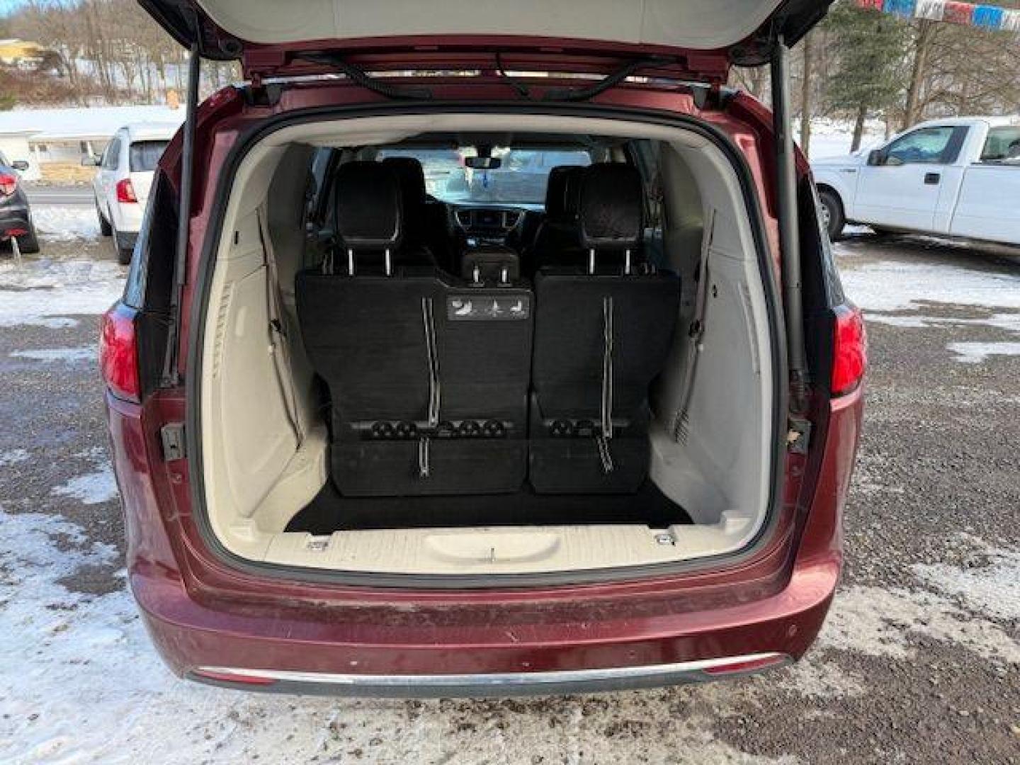 2019 Red Chrysler Pacifica Touring L (2C4RC1BG1KR) with an 3.6L V6 engine, AT transmission, located at 15520 McMullen Hwy SW, Belair, MD, 21502, (301) 729-3700, 39.581375, -78.846451 - Photo#2