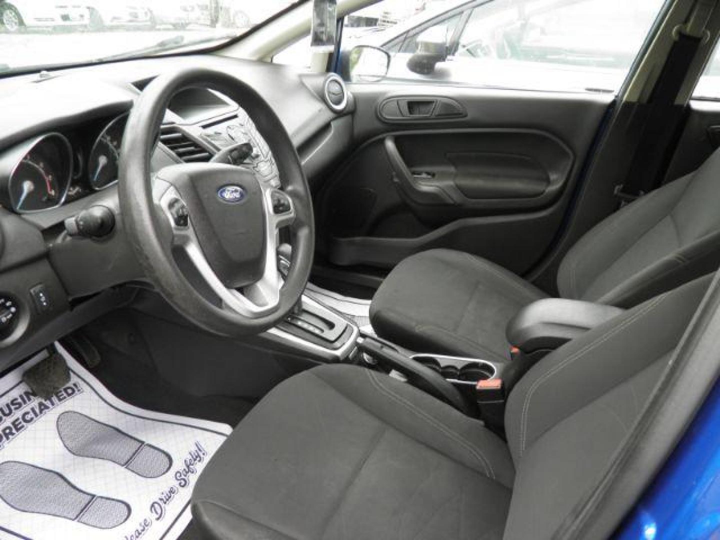 2019 Blue Ford Fiesta SE Hatchback (3FADP4EJ0KM) with an 1.6L I4 engine, AT transmission, located at 15520 McMullen Hwy SW, Belair, MD, 21502, (301) 729-3700, 39.581375, -78.846451 - Photo#1
