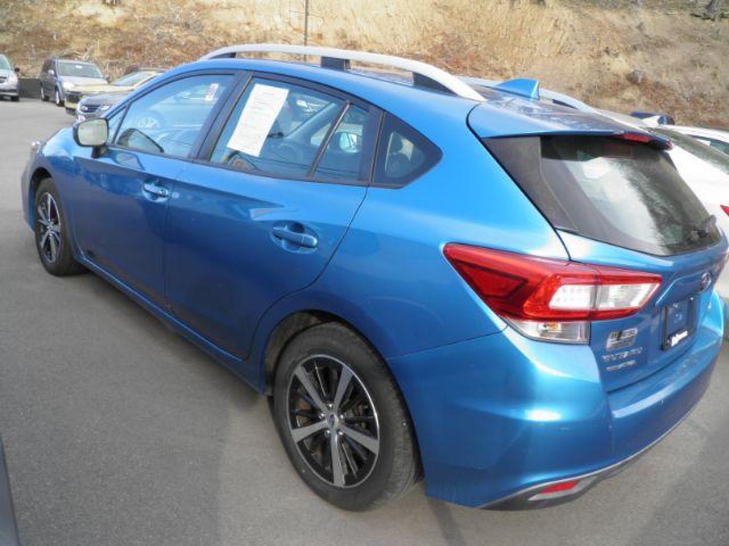 2019 Blue Subaru Impreza 2.0i Premium (4S3GTAC65K3) with an 2.0L H4 engine, AT transmission, located at 15520 McMullen Hwy SW, Belair, MD, 21502, (301) 729-3700, 39.581375, -78.846451 - Photo#4