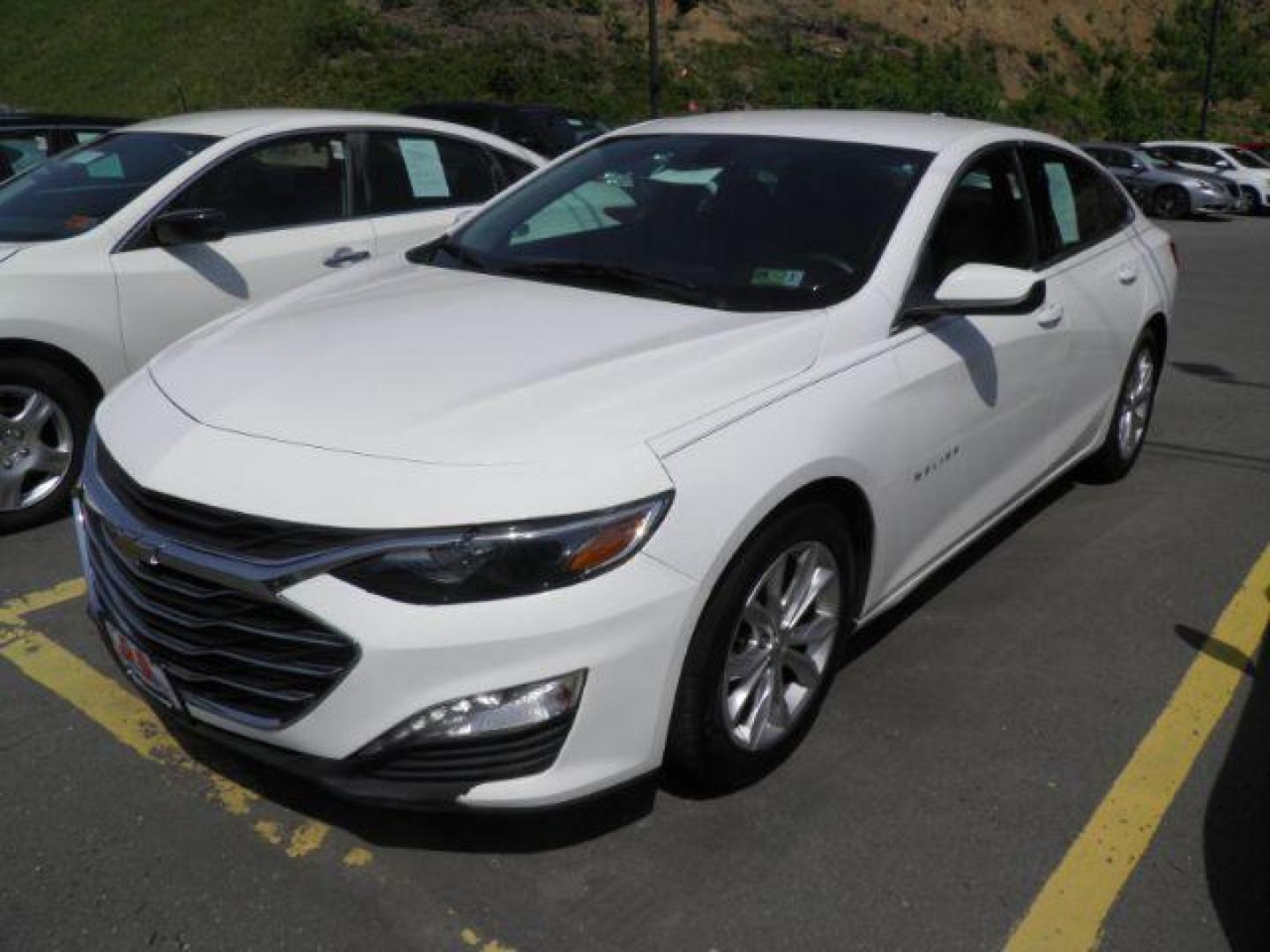 2020 White Chevrolet Malibu LT (1G1ZD5ST5LF) with an 1.5L I4 engine, AT transmission, located at 15520 McMullen Hwy SW, Belair, MD, 21502, (301) 729-3700, 39.581375, -78.846451 - Photo#0