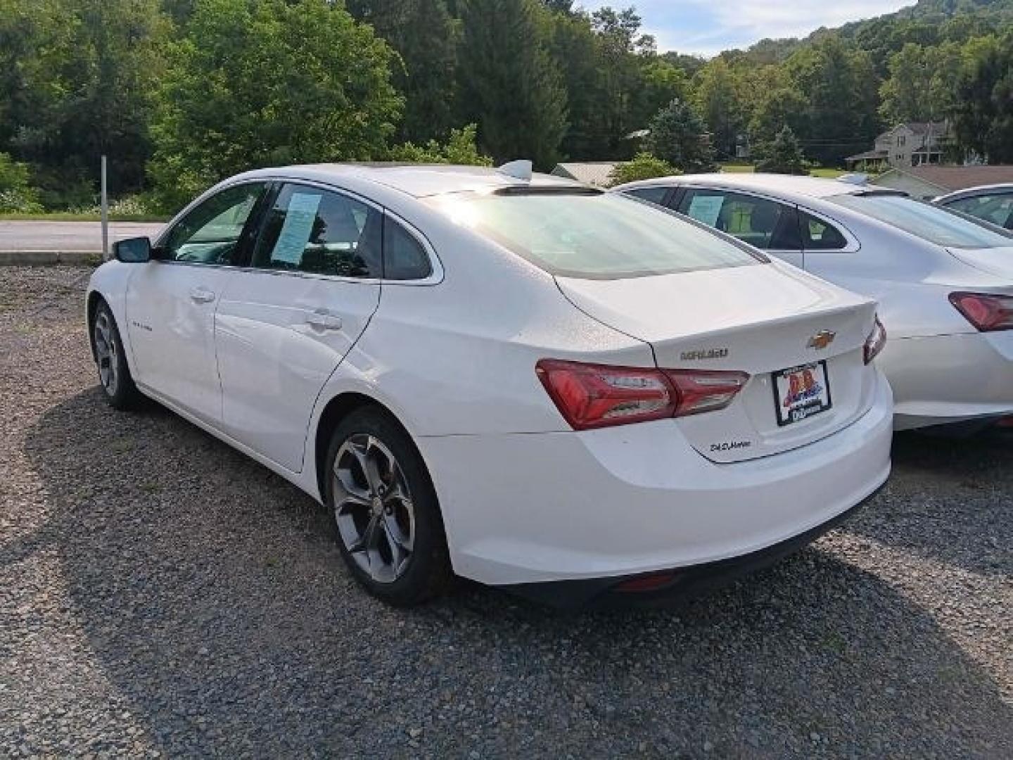 2020 WHITE Chevrolet Malibu FWD LT (1G1ZD5ST4LF) with an 1.5L L4 engine, AT transmission, located at 19521 New George's Creek Rd SW, Barton, MD, 21521, (301) 463-2404, 39.524323, -79.017906- Photo#3