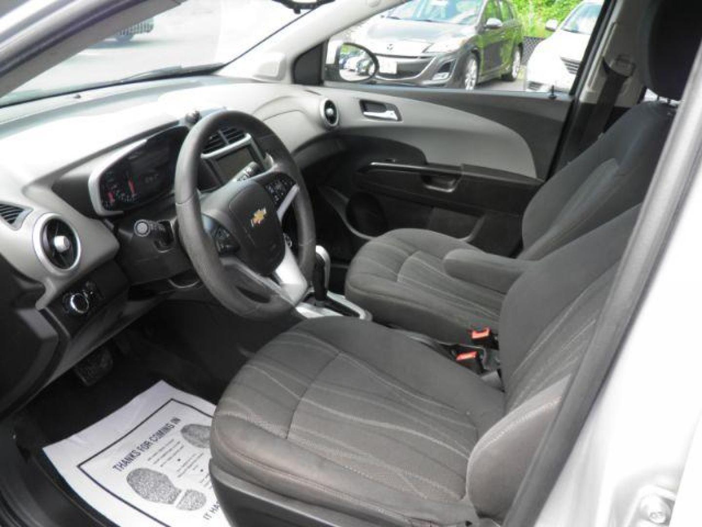 2020 Silver Chevrolet Sonic LT Auto Sedan (1G1JD5SB8L4) with an 1.4L I4 engine, AT transmission, located at 15520 McMullen Hwy SW, Belair, MD, 21502, (301) 729-3700, 39.581375, -78.846451 - Photo#1