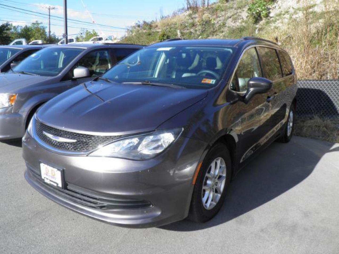 2020 Gray /Alloy/Black Chrysler Voyager LXI (2C4RC1DG9LR) with an 3.6L V6 engine, AT transmission, located at 15520 McMullen Hwy SW, Belair, MD, 21502, (301) 729-3700, 39.581375, -78.846451 - Photo#0