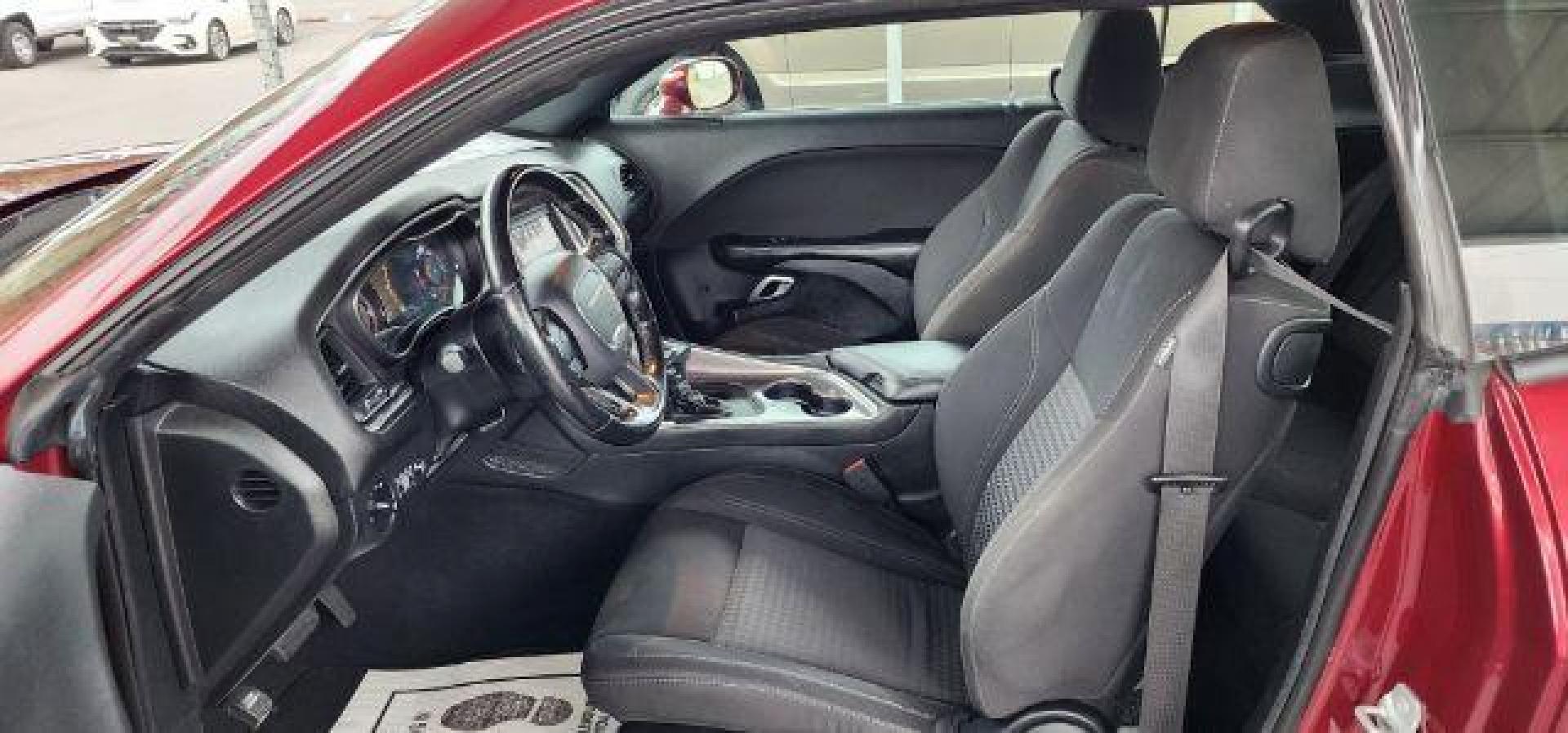 2020 Maroon /Black, cloth Dodge Challenger SXT (2C3CDZAG1LH) with an 3.6L V6 engine, AT transmission, located at 15520 McMullen Hwy SW, Belair, MD, 21502, (301) 729-3700, 39.581375, -78.846451 - Photo#4