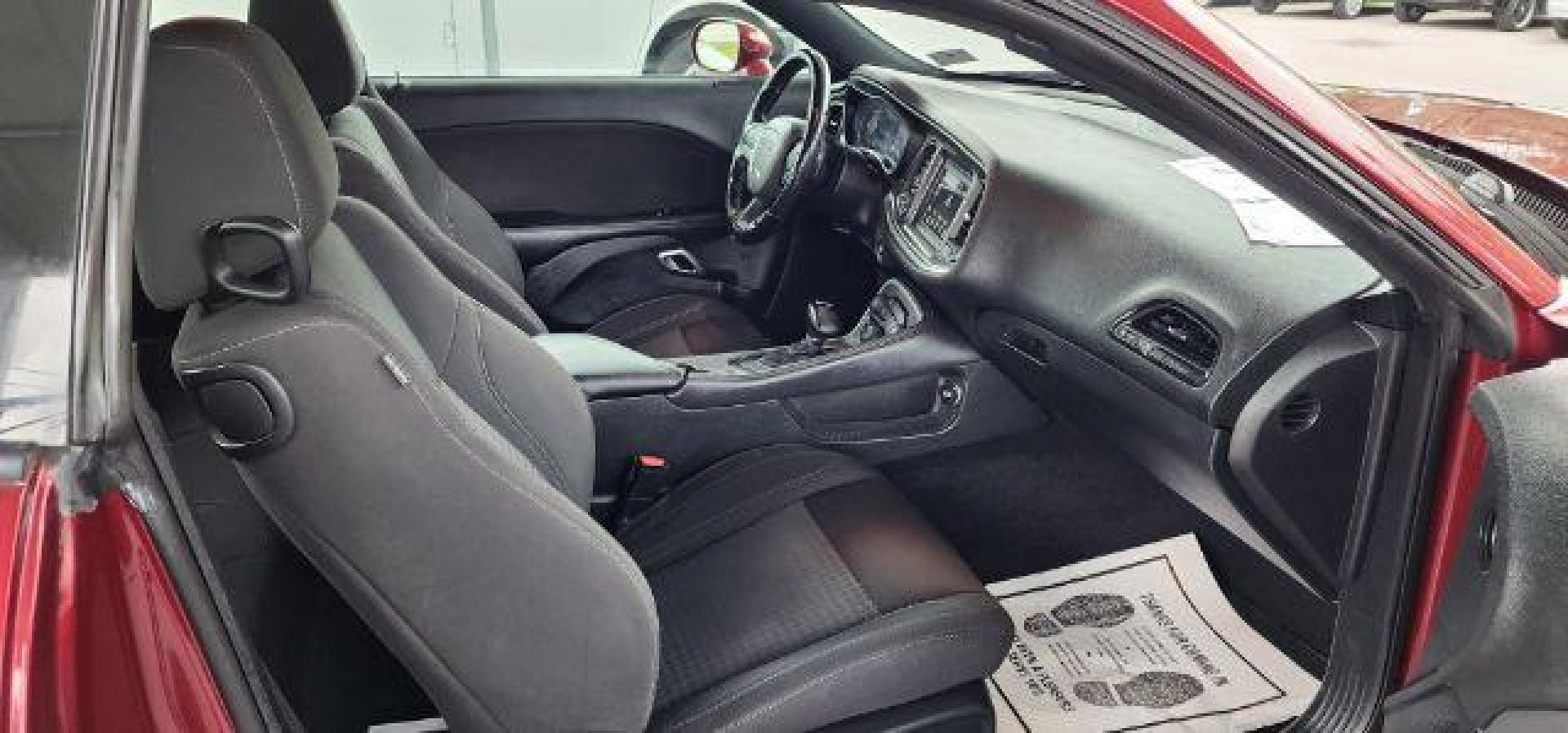 2020 Maroon /Black, cloth Dodge Challenger SXT (2C3CDZAG1LH) with an 3.6L V6 engine, AT transmission, located at 15520 McMullen Hwy SW, Belair, MD, 21502, (301) 729-3700, 39.581375, -78.846451 - Photo#12