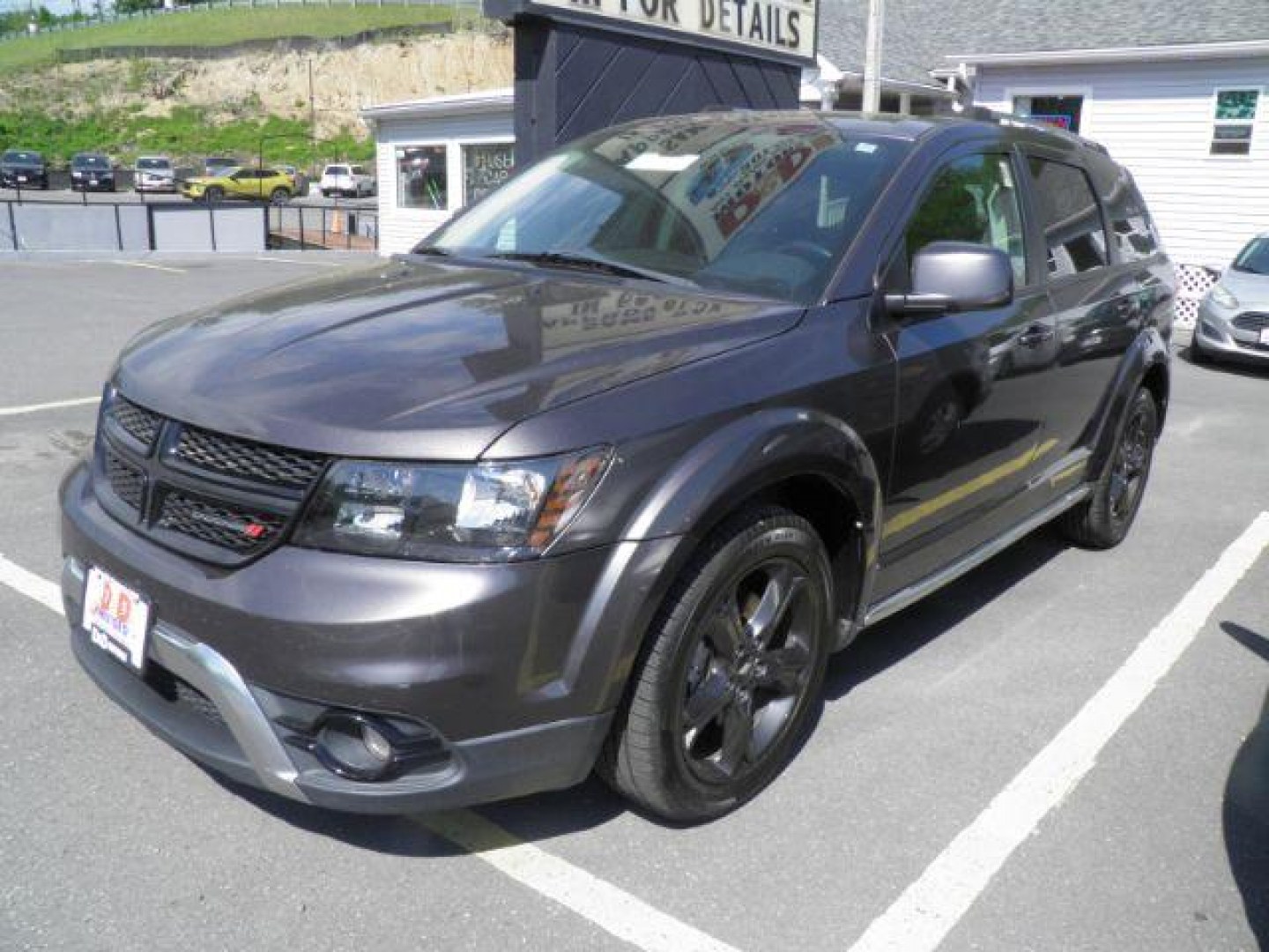 2020 GRAY Dodge Journey CROSS (3C4PDCGBXLT) with an 2.4L L4 engine, AT transmission, located at 15520 McMullen Hwy SW, Belair, MD, 21502, (301) 729-3700, 39.581375, -78.846451- Photo#0