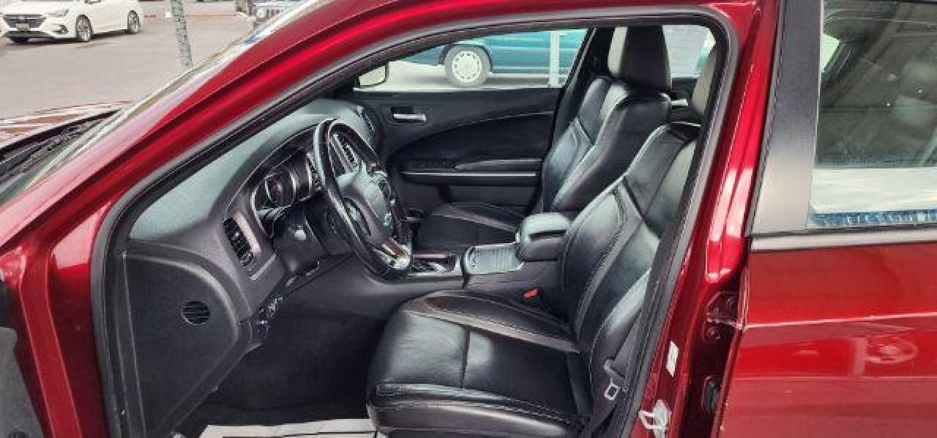 2021 Maroon /Black, premium leather Dodge Charger SXT (2C3CDXBG4MH) with an 3.6L V6 engine, AT transmission, located at 15520 McMullen Hwy SW, Belair, MD, 21502, (301) 729-3700, 39.581375, -78.846451 - Photo#4