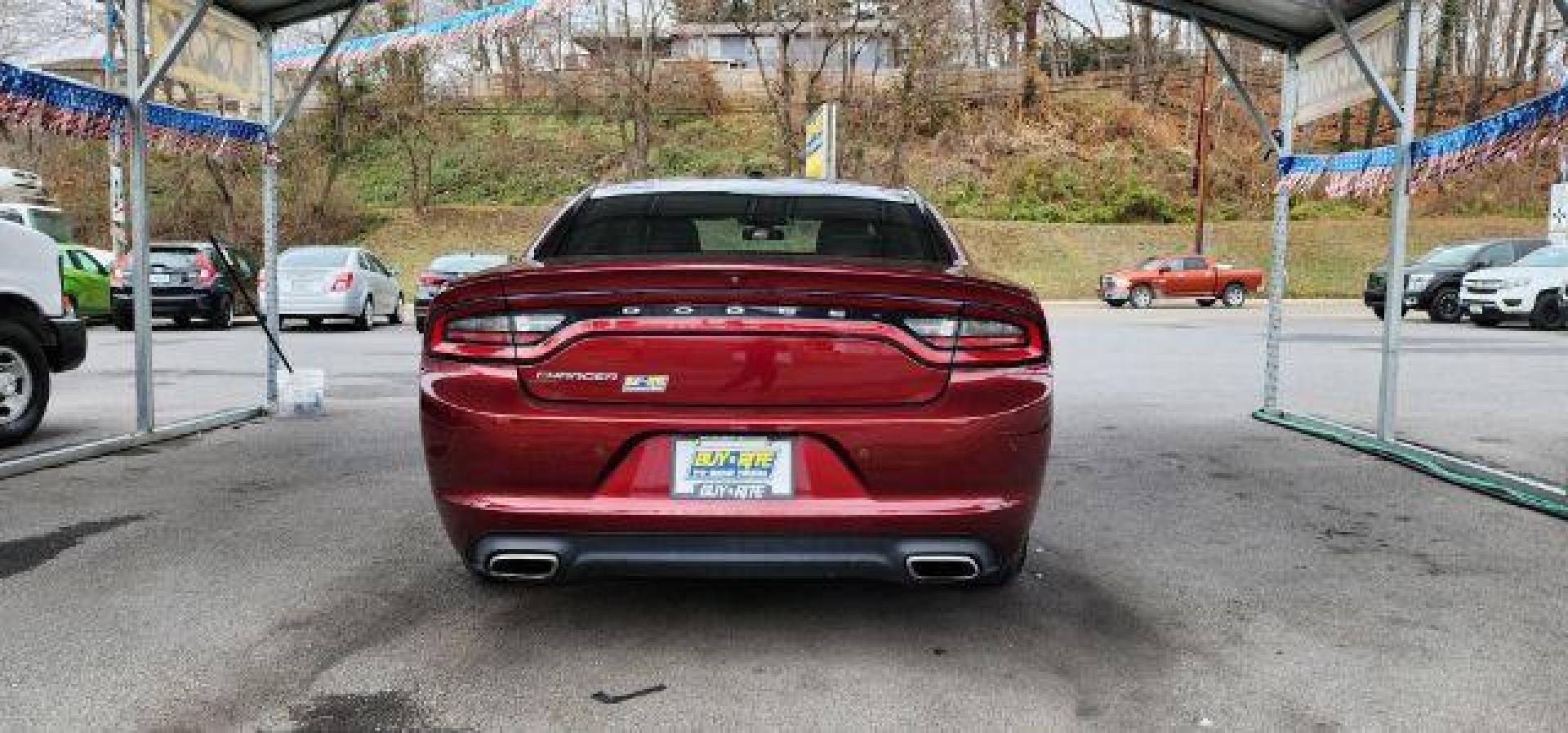 2021 Maroon /Black, premium leather Dodge Charger SXT (2C3CDXBG4MH) with an 3.6L V6 engine, AT transmission, located at 15520 McMullen Hwy SW, Belair, MD, 21502, (301) 729-3700, 39.581375, -78.846451 - Photo#10