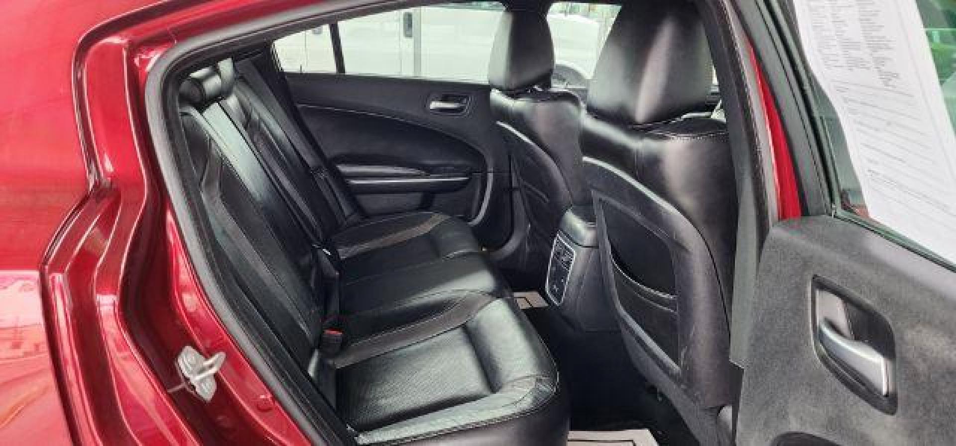2021 Maroon /Black, premium leather Dodge Charger SXT (2C3CDXBG4MH) with an 3.6L V6 engine, AT transmission, located at 15520 McMullen Hwy SW, Belair, MD, 21502, (301) 729-3700, 39.581375, -78.846451 - Photo#14