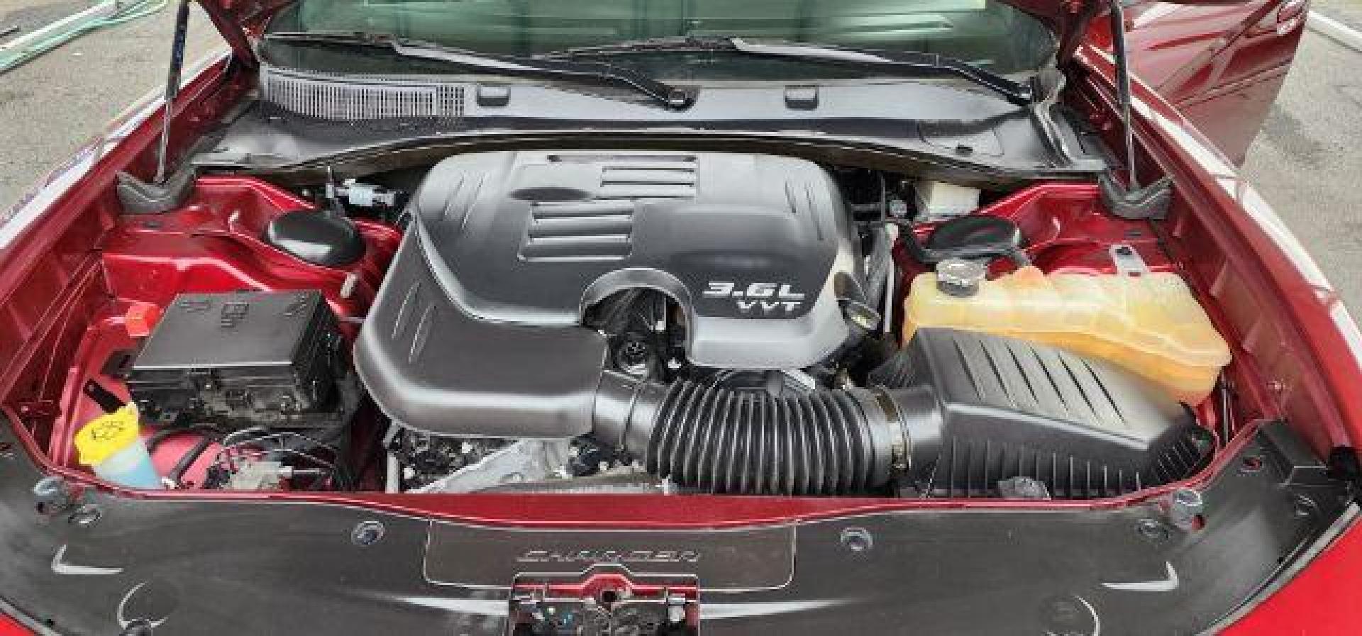 2021 Maroon /Black, premium leather Dodge Charger SXT (2C3CDXBG4MH) with an 3.6L V6 engine, AT transmission, located at 15520 McMullen Hwy SW, Belair, MD, 21502, (301) 729-3700, 39.581375, -78.846451 - Photo#16